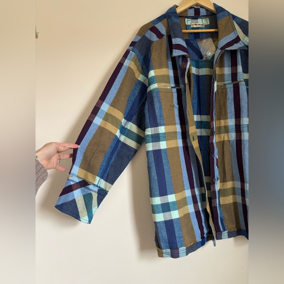 Free People We The Free So Long Summer Plaid Top - Picture 5 of 12